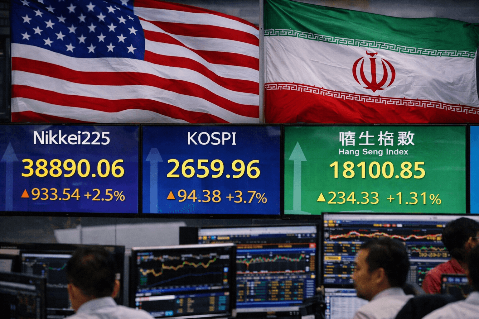 الأسواق الآسيوية ترتفع مع آمال دبلوماسية أمريكية-إيرانية تخفف التوترات العالمية