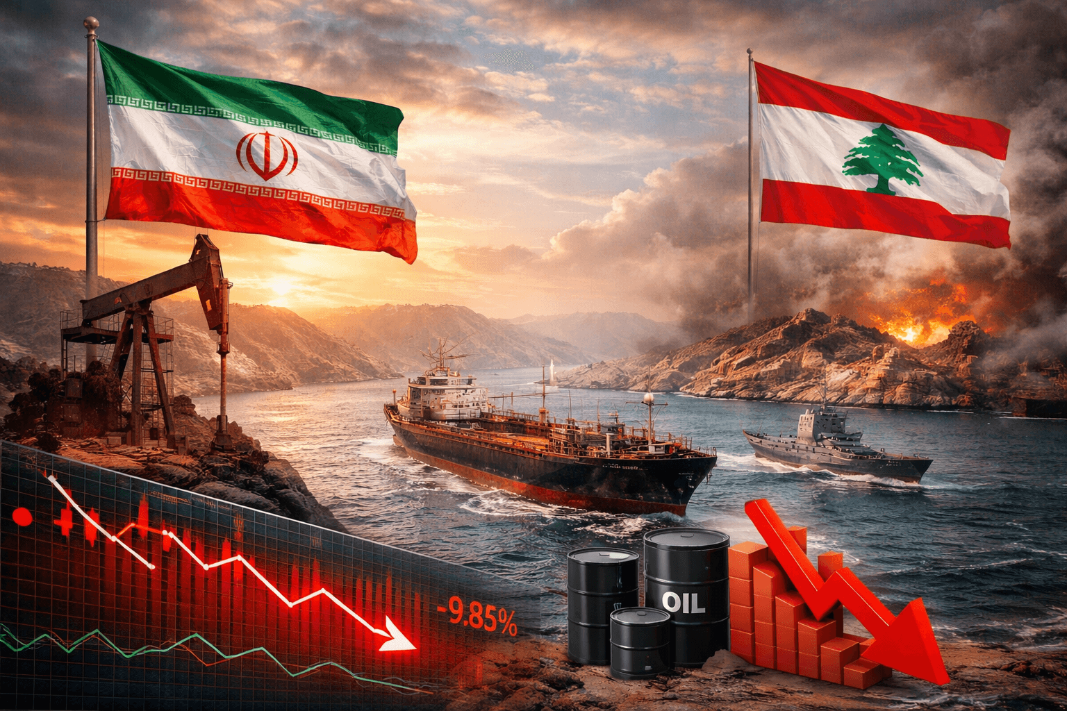 تحديثات حية عن حرب إيران: دخول وقف إطلاق النار بين إسرائيل ولبنان حيز التنفيذ - وول ستريت جورنال